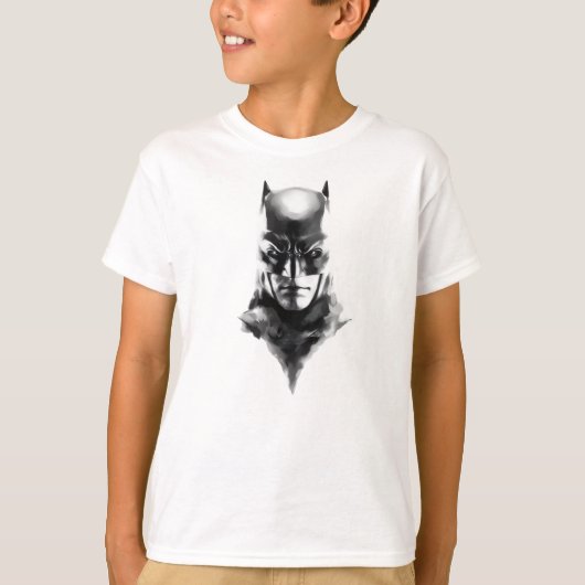 playera batman ligera en blanco tシャツ (正面)