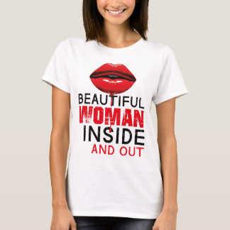 Playera Beautiful Woman Tシャツ