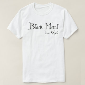 Playera Black Metal Inner Circle (black ink) Tシャツ