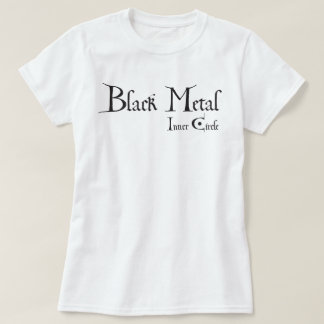Playera Black Metal Inner Circle (black ink) Tシャツ