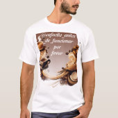 playera @cafecito_por_favor antes de funcionar tシャツ (正面)