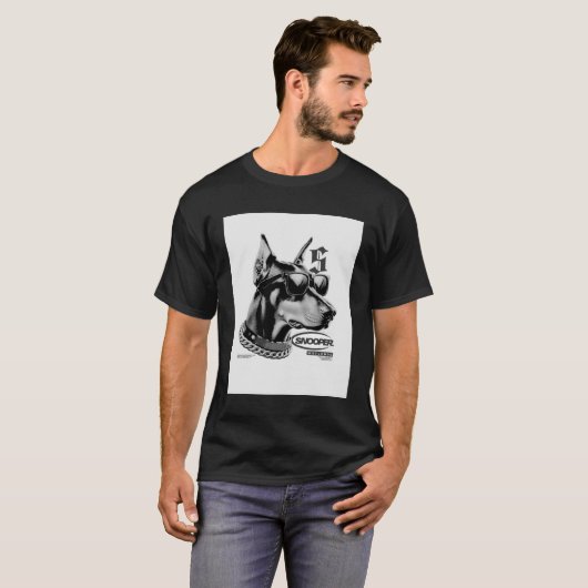 Playera "Canino Cool" Tシャツ (正面フル)