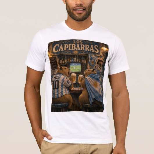Playera Capibarra Oficial World Cup 2026 Tシャツ (正面)