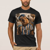  Playera Capibarra Turista Ice cream  Hollywood Tシャツ (正面)