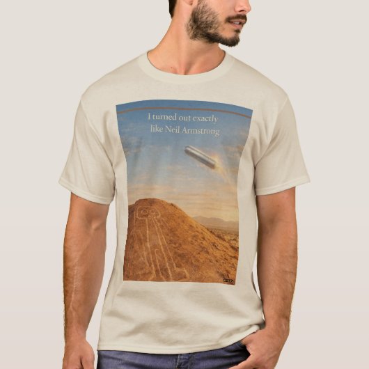 Playera CG17S -Nazca N.Armstrong Tシャツ (正面)