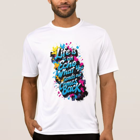 Playera Competitor de Sport-Tek Eco de la Vida Tシャツ (正面)