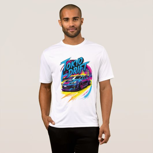Playera Competitor de Sport-Tek Tokyo Drift  Tシャツ (正面フル)