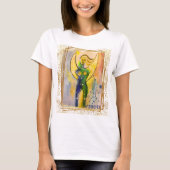 playera con dibujo original zodiaco virgo tシャツ (正面)
