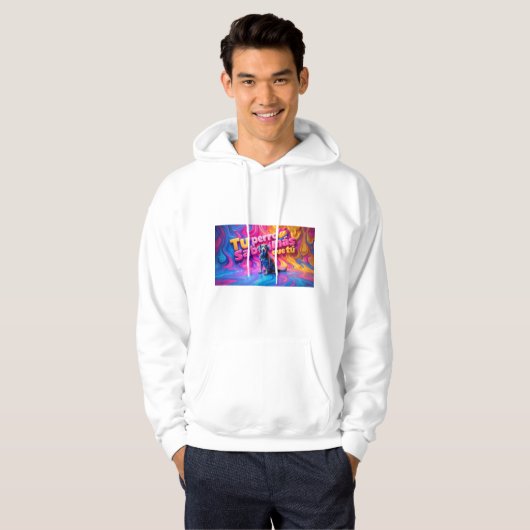 playera con Hoodie パーカ (正面フル)