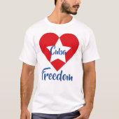 Playera Cuba Freedom Tシャツ (正面)