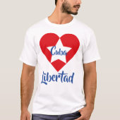 Playera Cuba Libertad Tシャツ (正面)