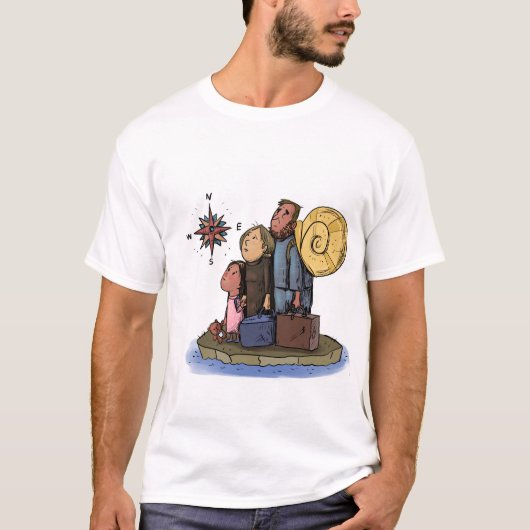 Playera de Viaje y Hogar Tシャツ (正面)