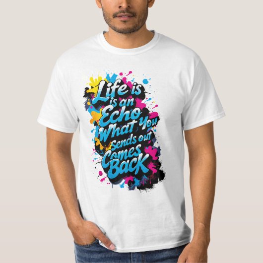 Playera Eco de la Vida Tシャツ (正面)