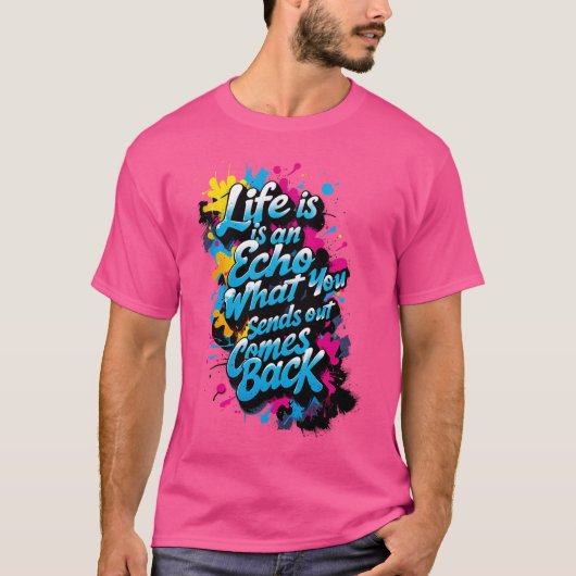 Playera Eco de la Vida Tシャツ (正面)