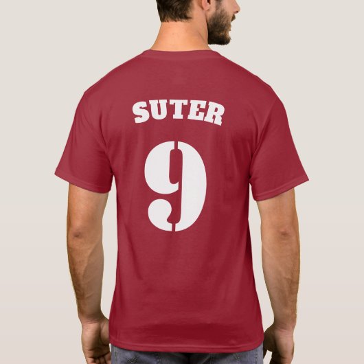 Playera Fergus Suter del Darwen FC Tシャツ (裏面)