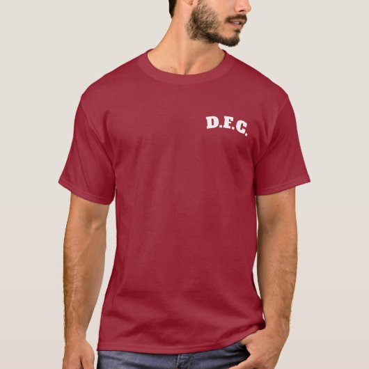 Playera Fergus Suter del Darwen FC Tシャツ (正面)