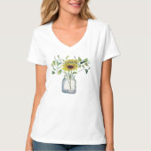 Playera "Florero de Margarita" Tシャツ (正面)