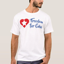 Playera Freedom for Cuba Tシャツ