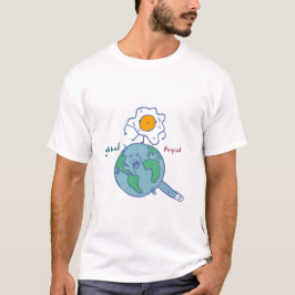 Playera global fried tシャツ