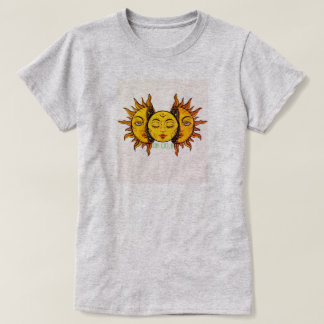 Playera Hippie Sol Tシャツ
