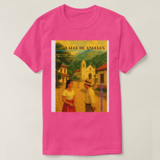 Playera  Honduras Valle de Angeles Retro poster Tシャツ