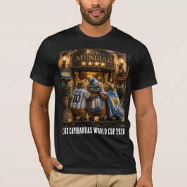 Playera Hotel 4 estrellas Capibarra Tシャツ