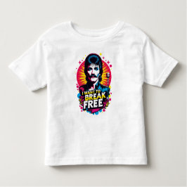 Playera I Want to Break Free トドラーTシャツ