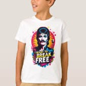 Playera I Want to Break Free Tシャツ (正面)