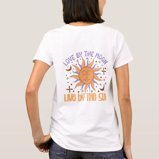 Playera ilustración del sol tシャツ (裏面)