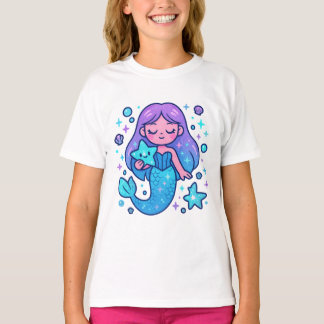 Playera Kawaii Magic Mermaid– Cute Magical T-shirt Tシャツ