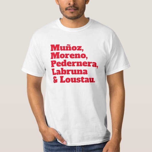 Playera La Máquina River Plate Tシャツ (正面)