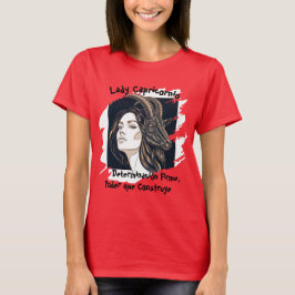 Playera Lady Capricornio Tシャツ