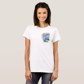 Playera Lady Piscis – Estilo místico y femenino Tシャツ (正面フル)
