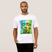 playera  ligera en blanco tシャツ (正面フル)