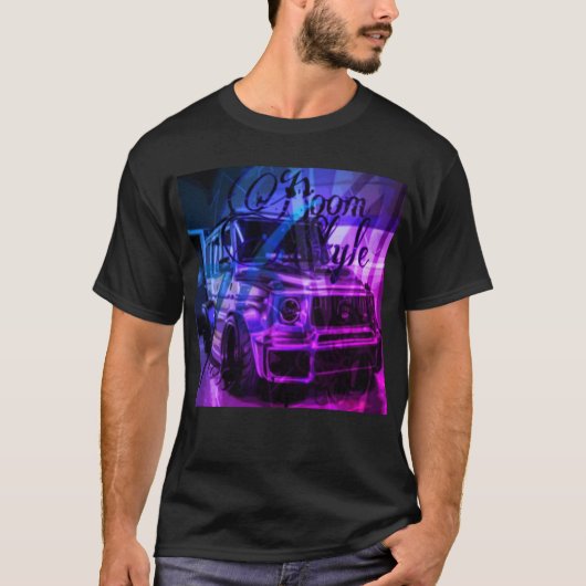 Playera Lyon royal cxg vc7 Tシャツ (正面)
