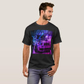 Playera Lyon royal cxg vc7 Tシャツ (正面フル)