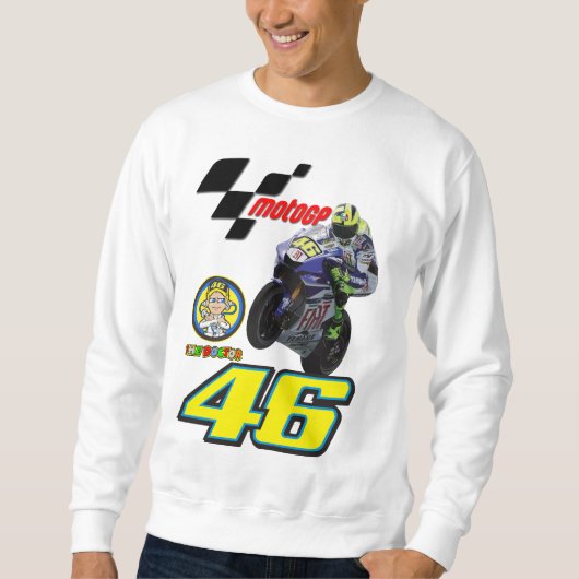 Playera MOTO GP 46 EL PODEROSO ROSSI スウェットシャツ (正面)