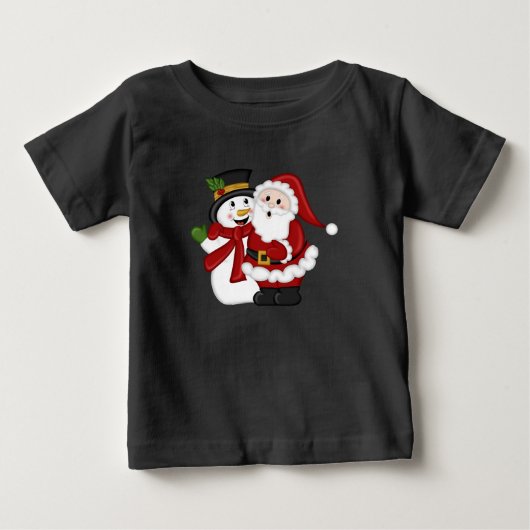 Playera Navideña para bebes ベビーTシャツ (正面)