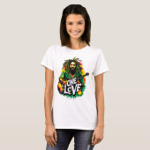 Playera One Love el Rey del Reggae Tシャツ (正面フル)