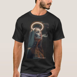 Playera oscura básica para hombre tシャツ