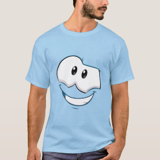 Playera Puffle Celeste de Hombre- SCPPS Tシャツ