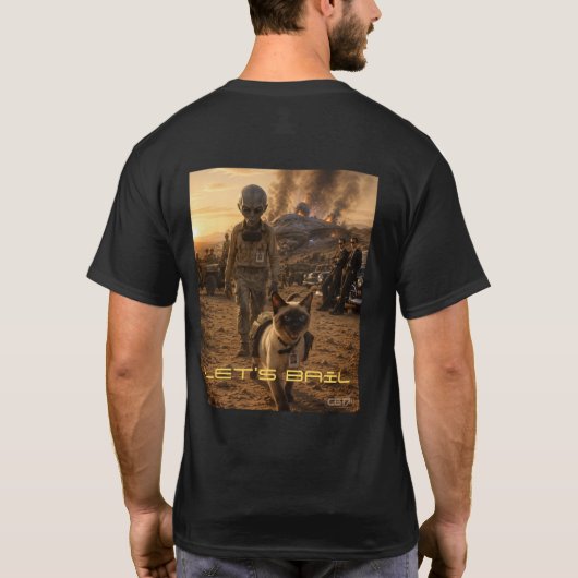 Playera Roswell Tシャツ (裏面)