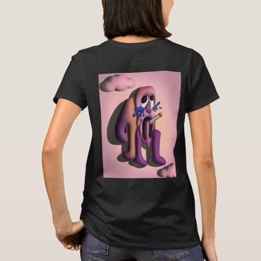 Playera Sal Rosa Tシャツ (裏面)