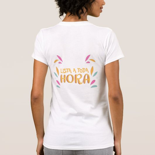 Playera Soy la Super Mama Tシャツ (裏面)