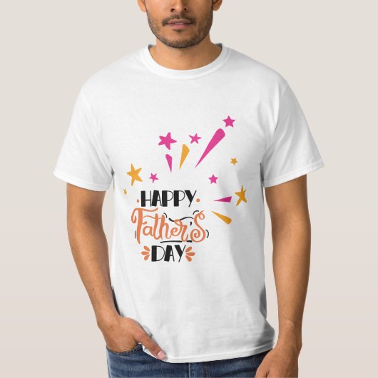PLAYERA T-SHIRT ECC ,HAPPY FATHER'S DAD Tシャツ (正面)