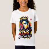 Playera  The King of Rock and Roll Tシャツ (正面)