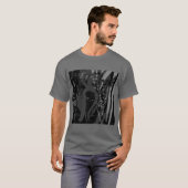 Playera Tshirt Black Lyon brabus music studio 19 Tシャツ (正面フル)