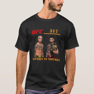 Playera UFC 317, Oliveria vs Topuria Tシャツ