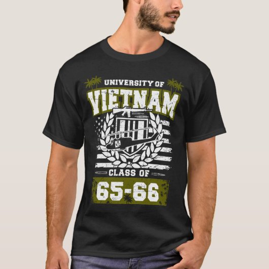 Playera University of Vietnam / 1965 - 1966 Tシャツ (正面)