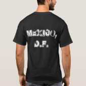 PLAYERAMEXICO D F Tシャツ (裏面)